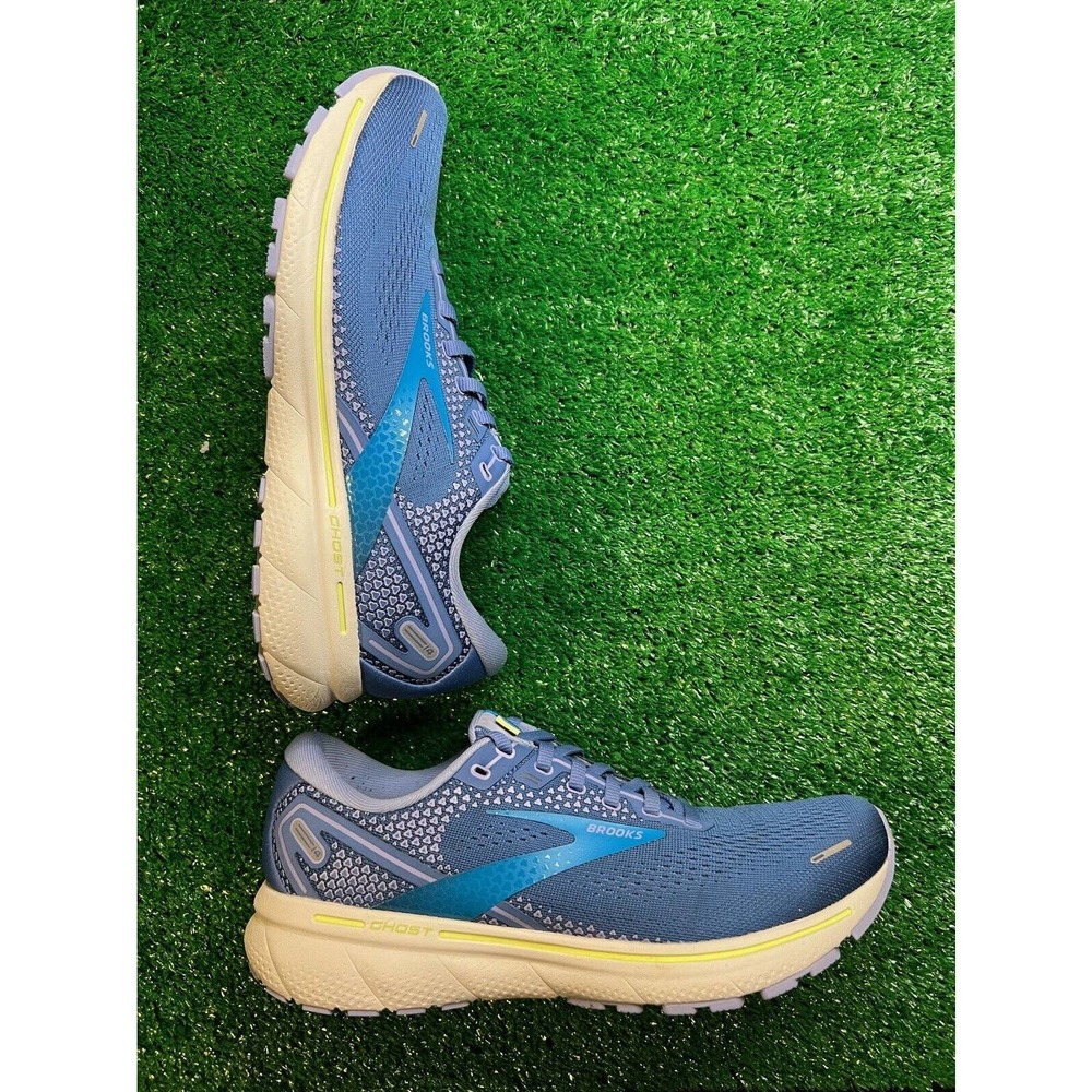 Brooks Ghost 14 Women’s Size 10 Running Shoes ‘Blue/Ocean/Oyster’ 1203561B456